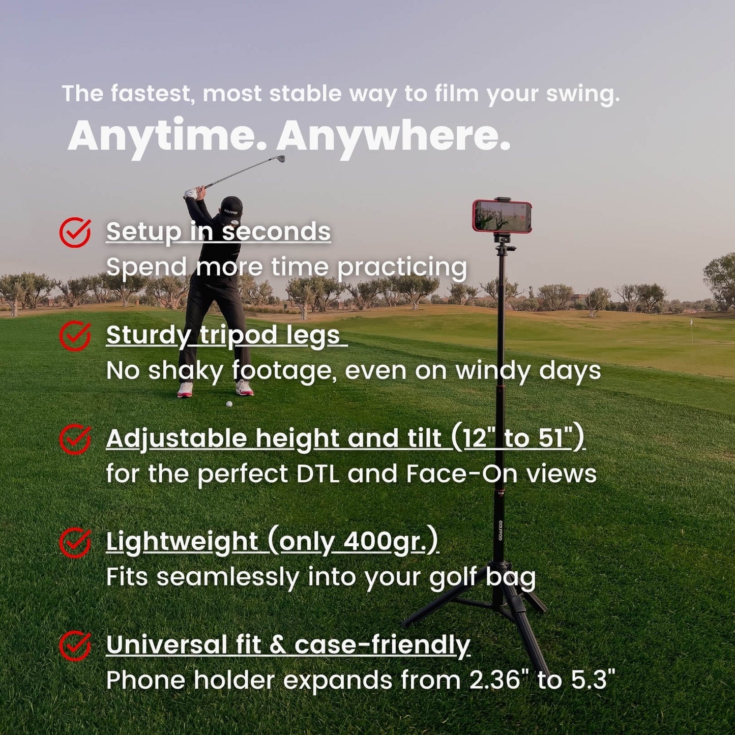 STRIVON POD - The Smartest Way To Film Your Swing