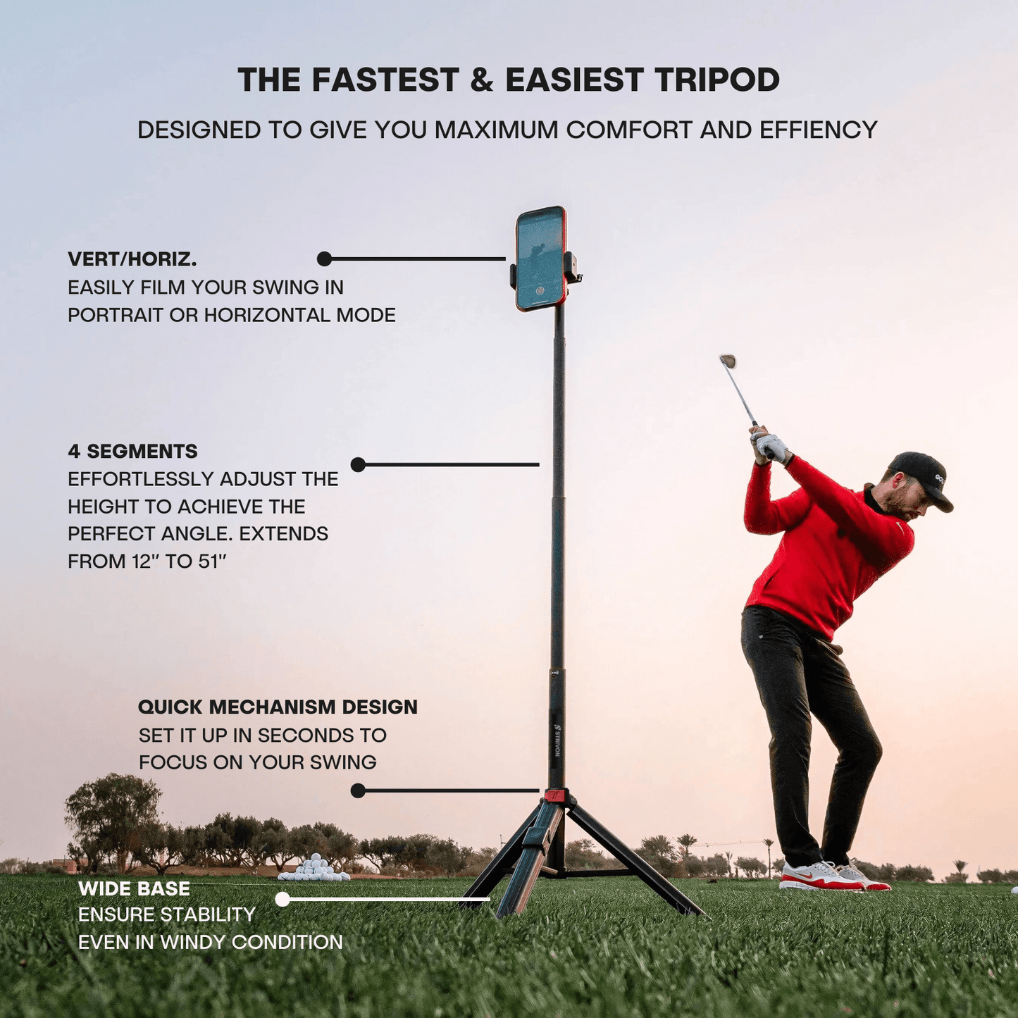 STRIVON POD - The Smartest Way To Film Your Swing