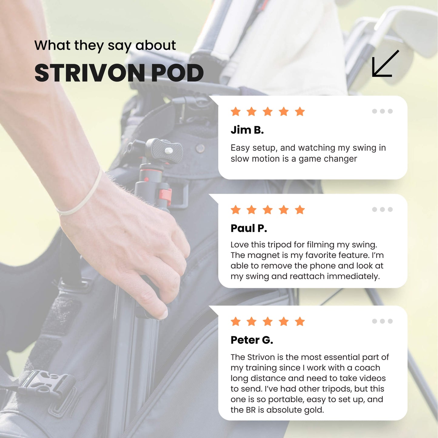 STRIVON POD - The Smartest Way To Film Your Swing