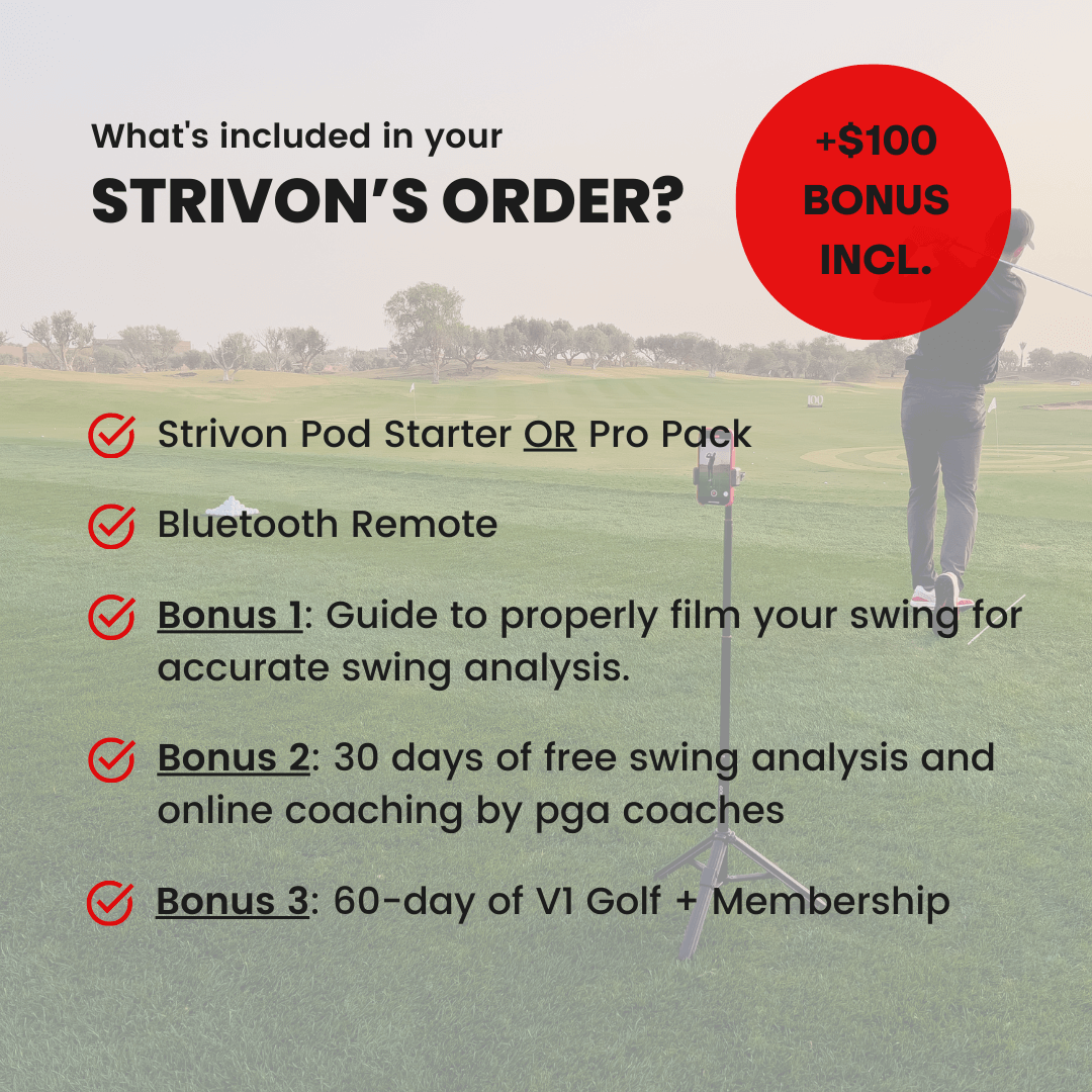 STRIVON POD - The Smartest Way To Film Your Swing